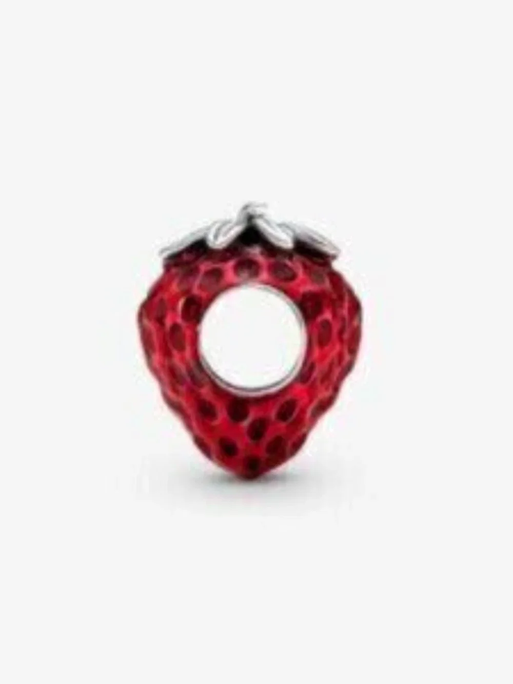 Pandora Seeded Strawberry Fruit Charm